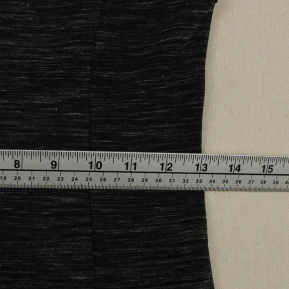 Garage Black Grey Marled Racerback Bodycon Mini Dress Women's Small - Picture 5 of 9